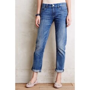 Anthropologie Pilcro Hyphen Slim Jeans Size 27 Blue Denim Casual Classic Style‎